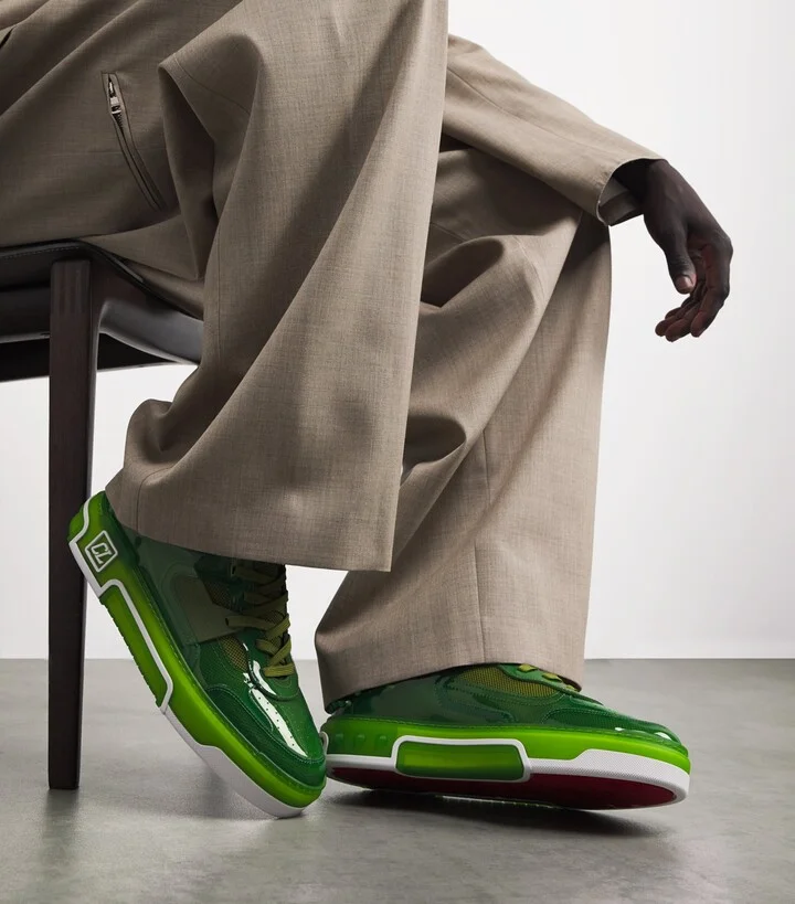 Christian Louboutin Astrocool Pvc-Leather Sneakers - Image 2