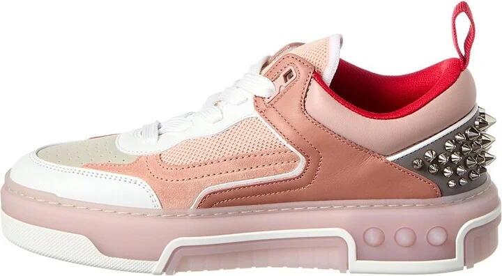 Christian Louboutin Astroloubi Leather & Mesh Sneaker - Image 2