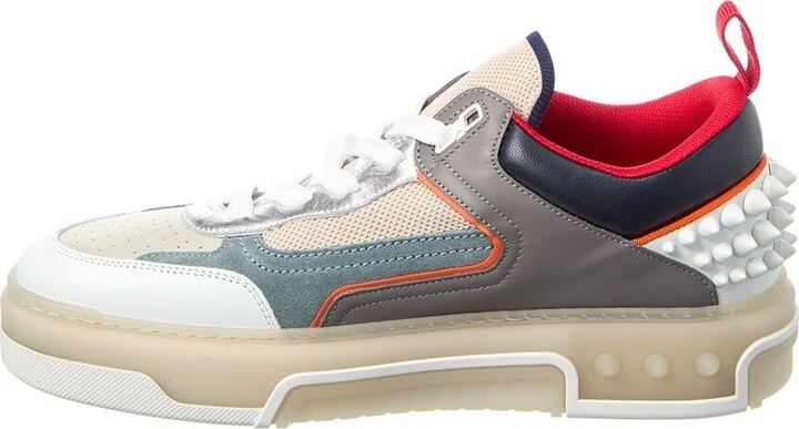 Christian Louboutin Astroloubi Leather & Mesh Sneaker - Image 2