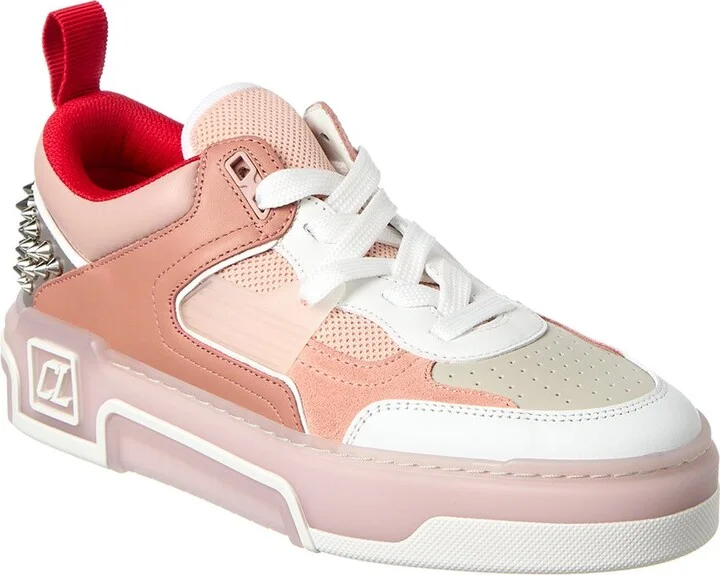 Christian Louboutin Astroloubi Leather & Mesh Sneaker