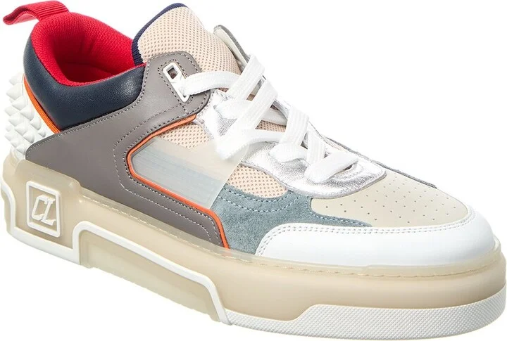 Christian Louboutin Astroloubi Leather & Mesh Sneaker