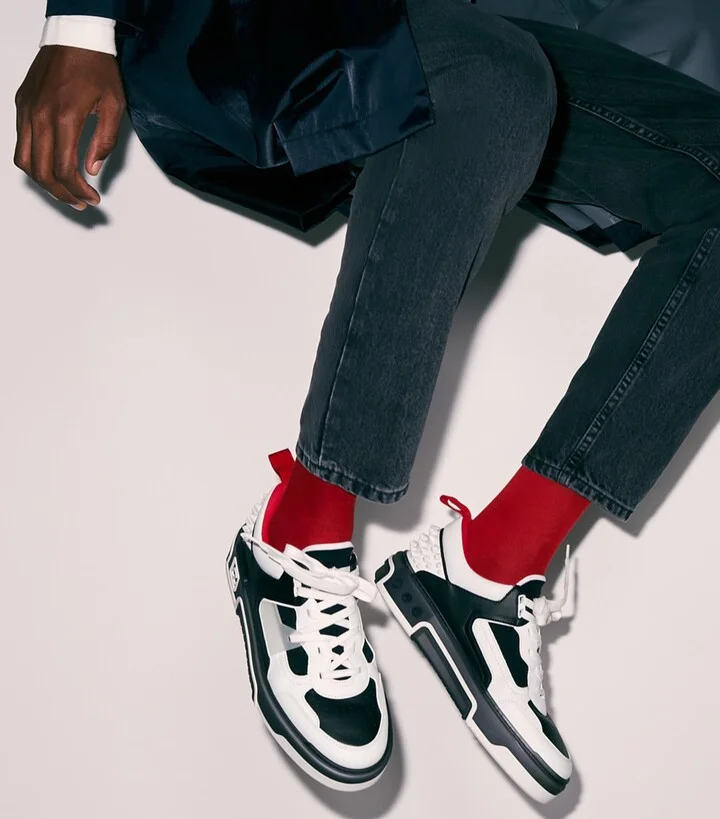Christian Louboutin Astroloubi Leather Sneakers - Image 2