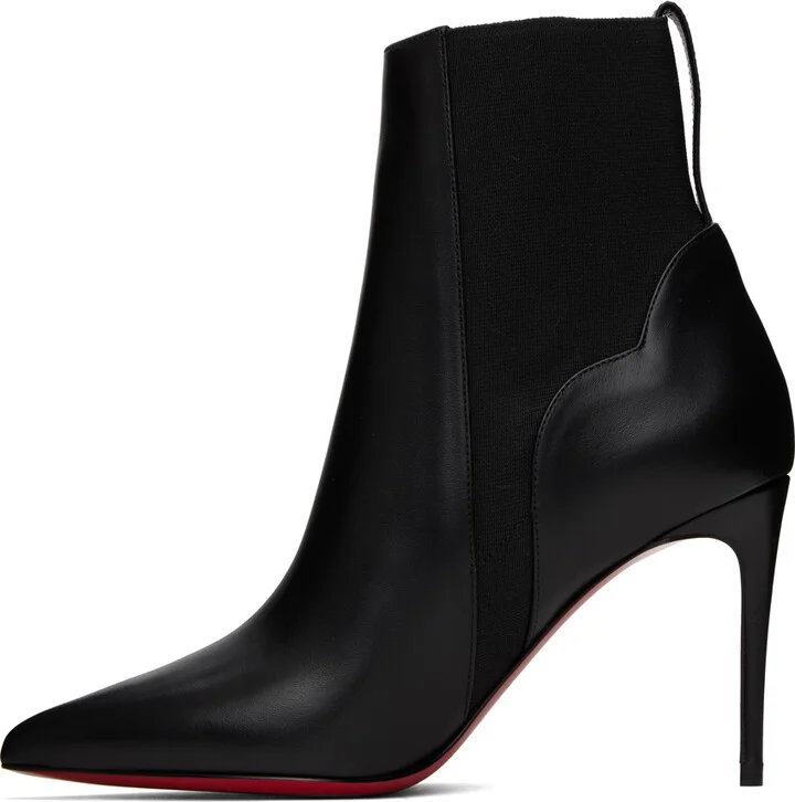 Christian Louboutin Black Chick Chelsea Boots - Image 3