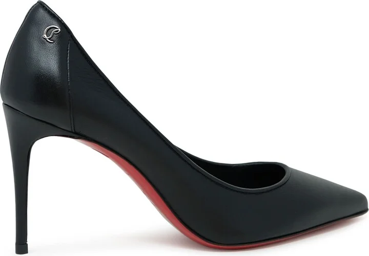Christian Louboutin Black Nappa/lining Sporty Kate 85 Pumps - Image 3