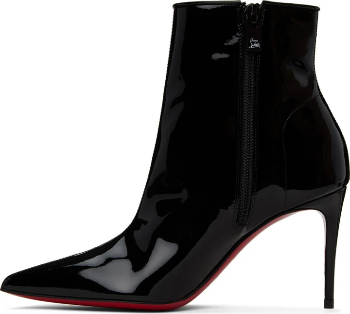 Christian Louboutin Black Sporty Kate 85 Boots - Image 3