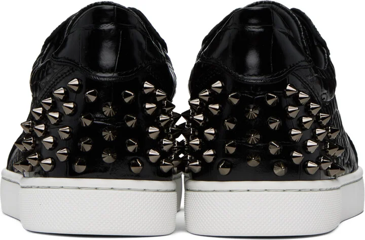 Christian Louboutin Black Vieria 2 Sneakers - Image 2