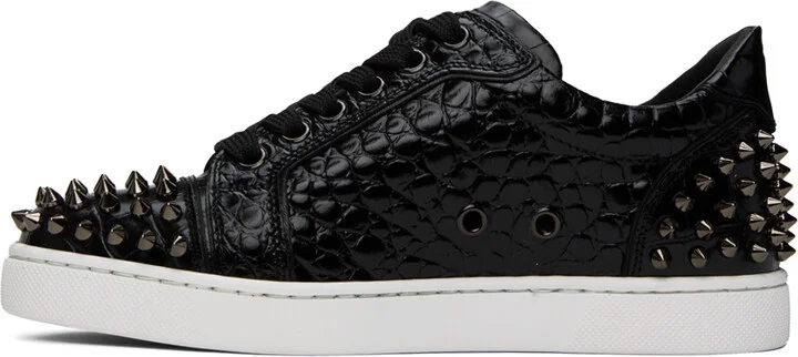 Christian Louboutin Black Vieria 2 Sneakers - Image 3