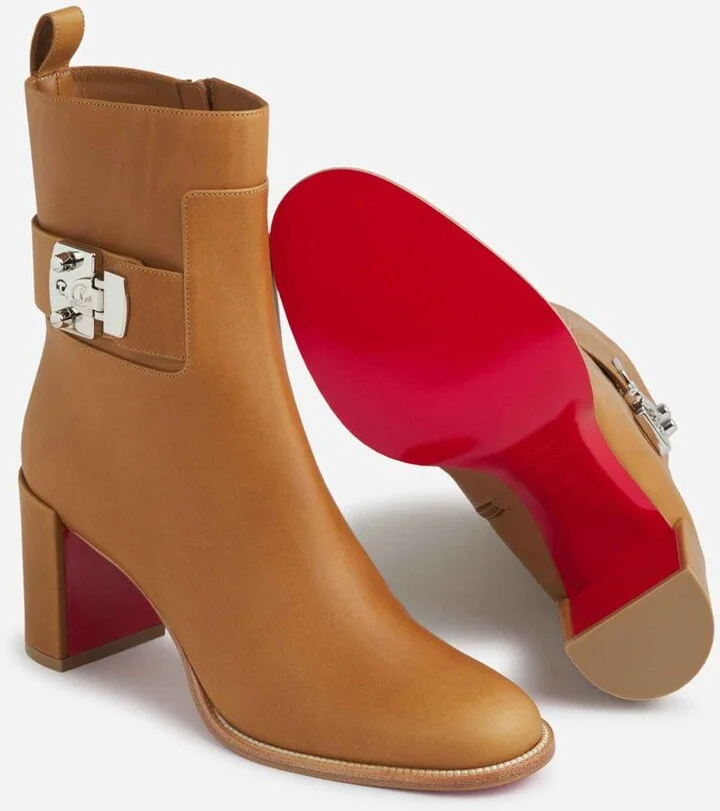 Christian Louboutin Booty Lock Boots - Image 4