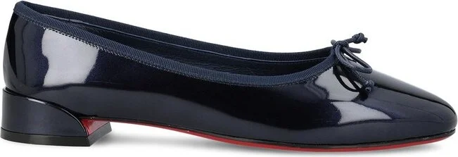 Christian Louboutin Bow Detailed Flat Shoes