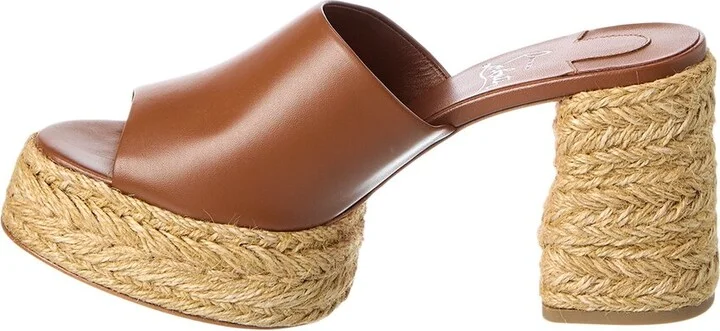 Christian Louboutin Calakala 85 Leather Mule - Image 2
