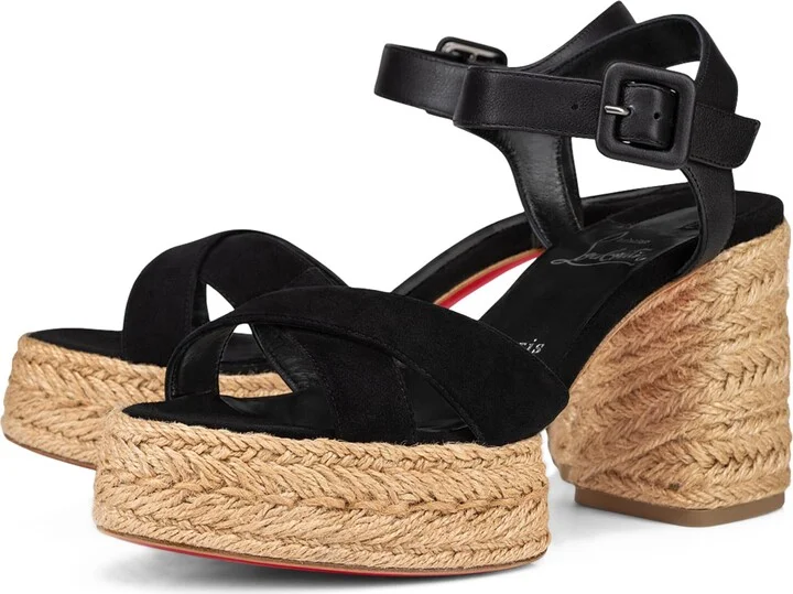 Christian Louboutin Calakala Suede Espadrille Sandals 70 - Image 3