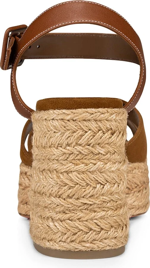 Christian Louboutin Calakala Suede Espadrille Sandals 70 - Image 4