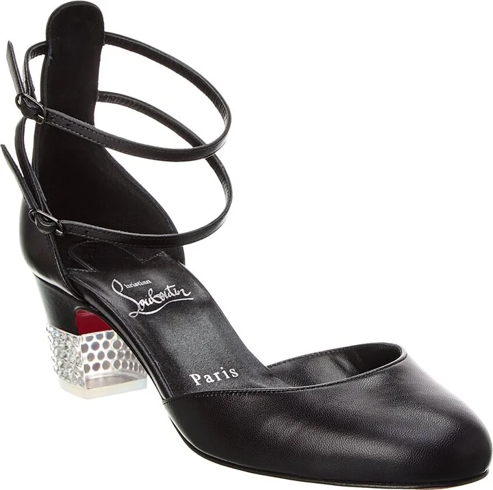 Christian Louboutin Cassandrinetta 45 Leather Pump