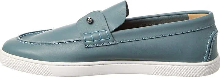 Christian Louboutin Chambeliboat Leather Boat Shoe - Image 2