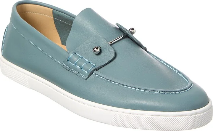 Christian Louboutin Chambeliboat Leather Boat Shoe