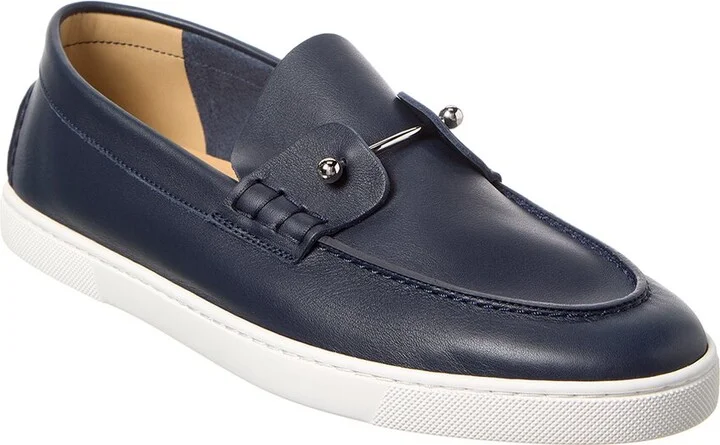 Christian Louboutin Chambeliboat Leather Boat Shoe