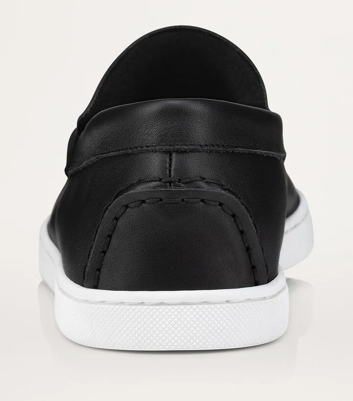 Christian Louboutin Chambeliboat Leather Boat Shoes - Image 3