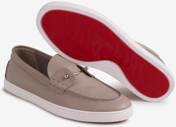 Christian Louboutin Chambeliboat Leather Loafers - Image 4