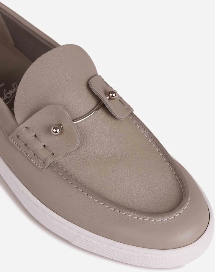 Christian Louboutin Chambeliboat Leather Loafers - Image 5
