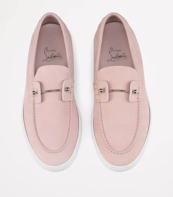 Christian Louboutin Chambeliboat Leather Loafers - Image 4