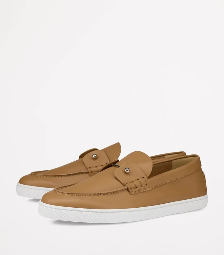 Christian Louboutin Chambeliboat Leather Loafers - Image 2