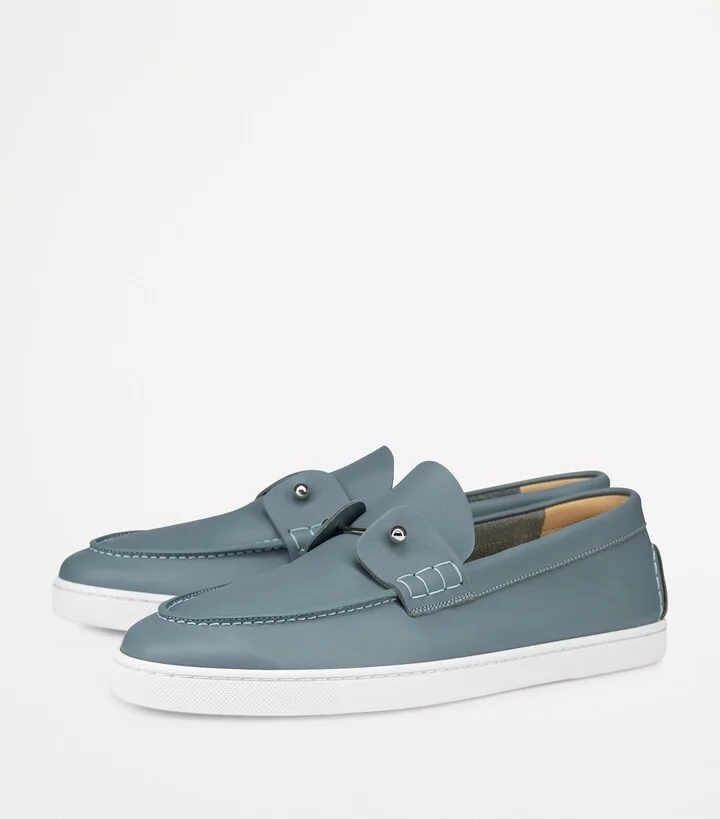 Christian Louboutin Chambeliboat Leather Loafers - Image 2