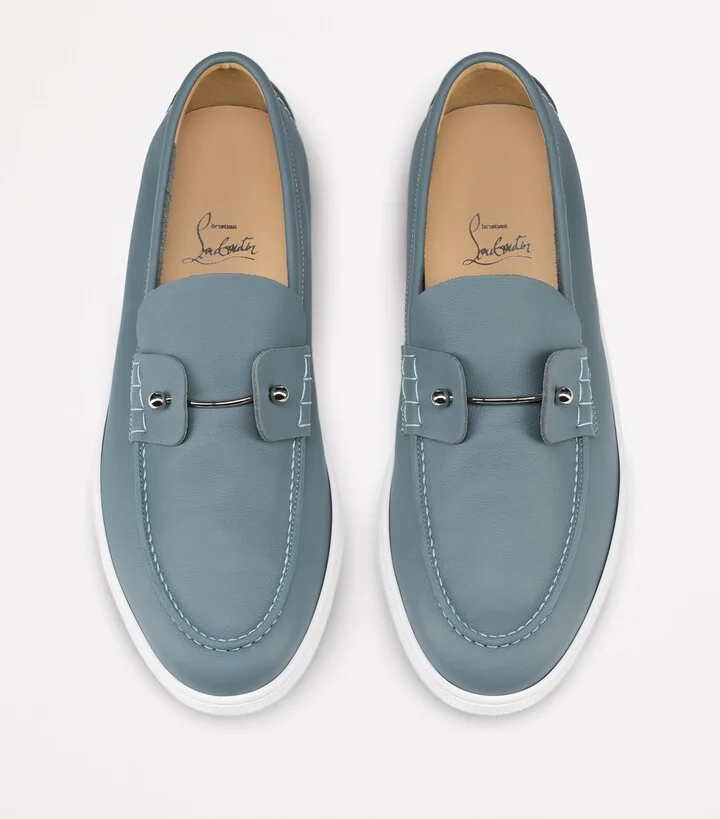 Christian Louboutin Chambeliboat Leather Loafers - Image 4