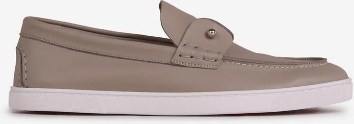 Christian Louboutin Chambeliboat Leather Loafers