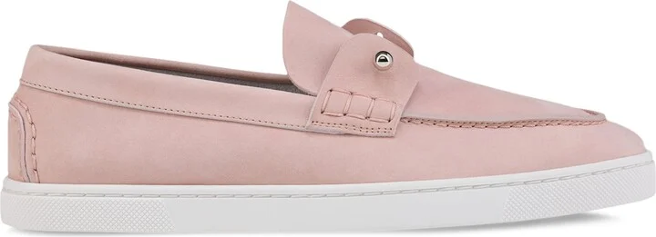 Christian Louboutin Chambeliboat Leather Loafers