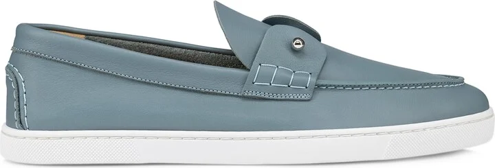 Christian Louboutin Chambeliboat Leather Loafers