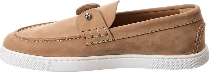 Christian Louboutin Chambeliboat Suede Boat Shoe - Image 2
