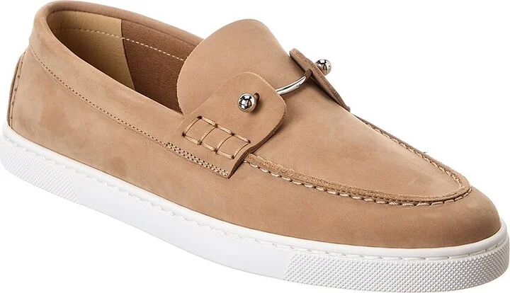 Christian Louboutin Chambeliboat Suede Boat Shoe