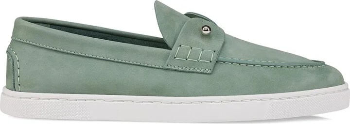 Christian Louboutin Chambeliboat Suede Loafers