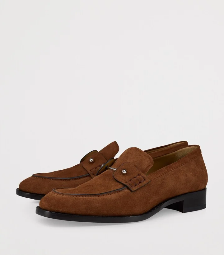 Christian Louboutin Chambelimoc Leather Loafers - Image 5