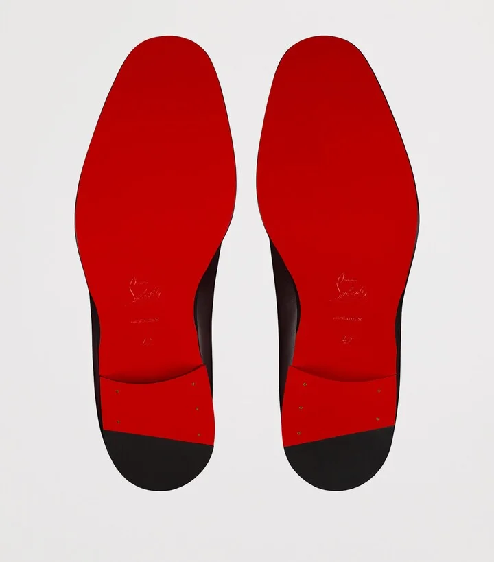 Christian Louboutin Chambelimoc Leather Loafers - Image 4