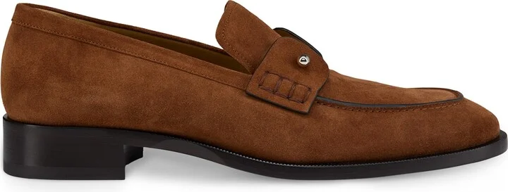 Christian Louboutin Chambelimoc Leather Loafers