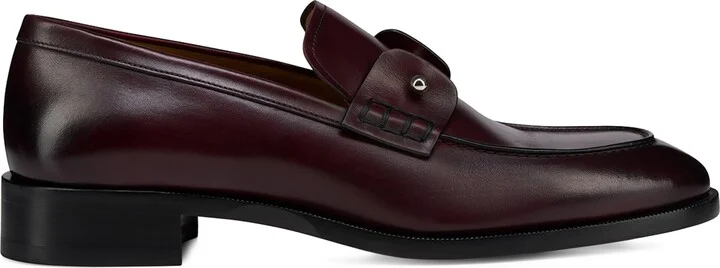 Christian Louboutin Chambelimoc Leather Loafers