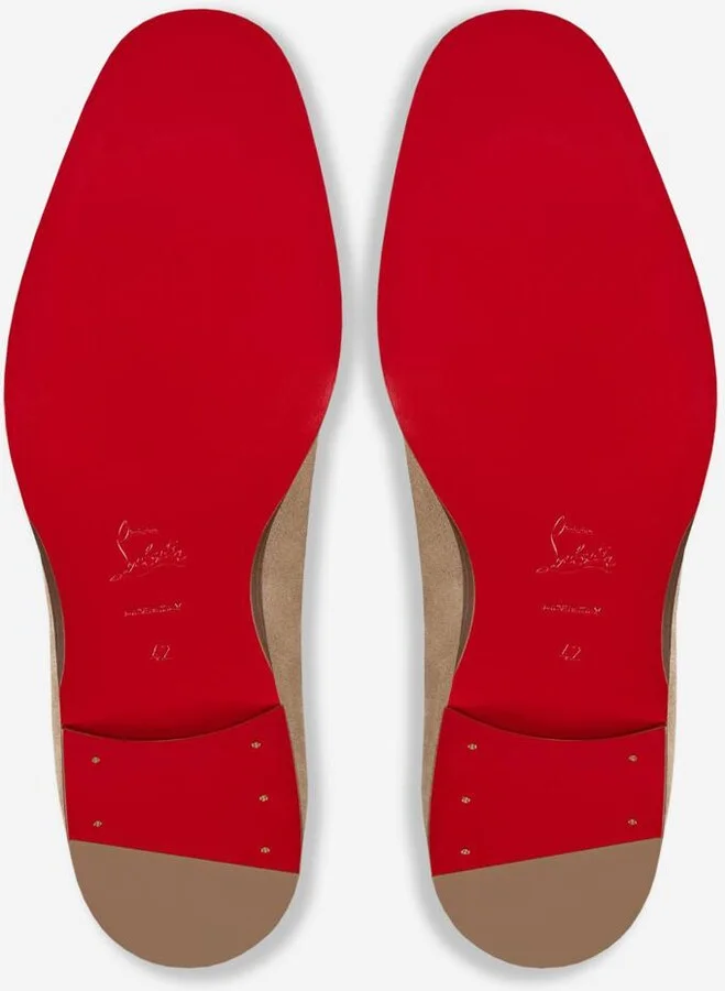 Christian Louboutin Chambelimoc Leather Moccasins - Image 4