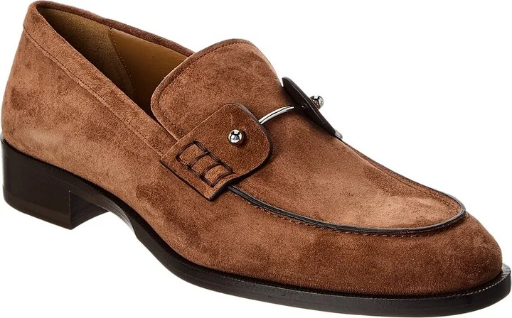 Christian Louboutin Chambelimoc Suede Loafer