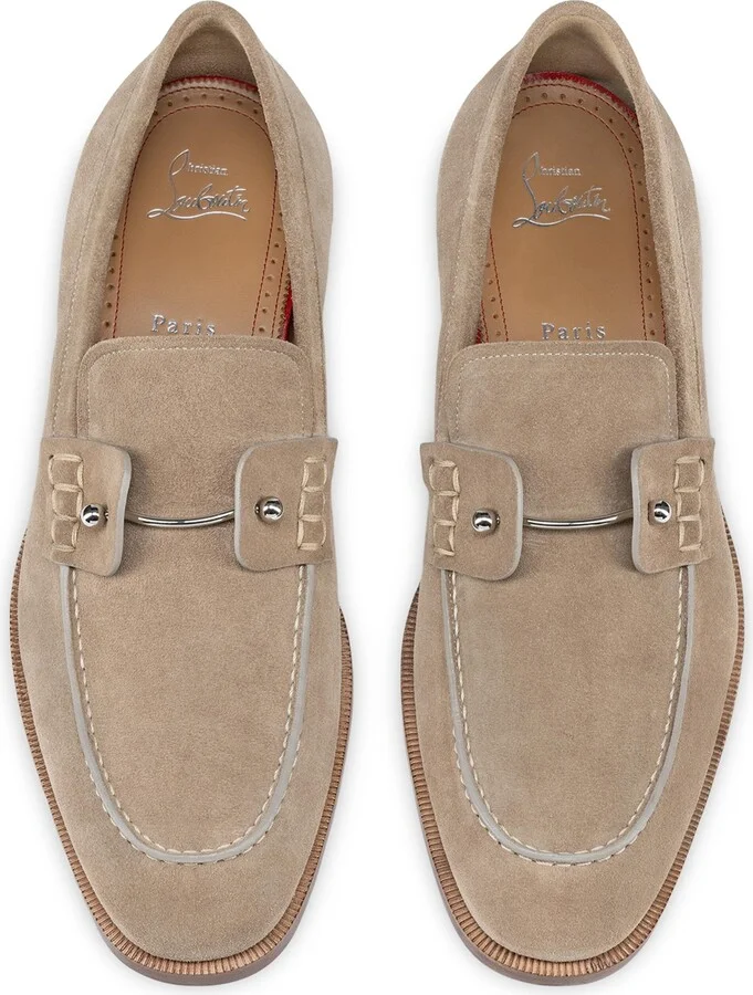 Christian Louboutin Chambelimoc Suede Loafers - Image 3