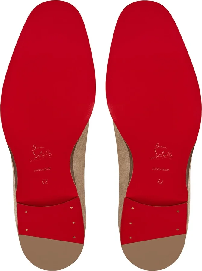Christian Louboutin Chambelimoc Suede Loafers - Image 5
