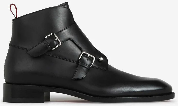 Christian Louboutin Chambelimonk Leather Boots