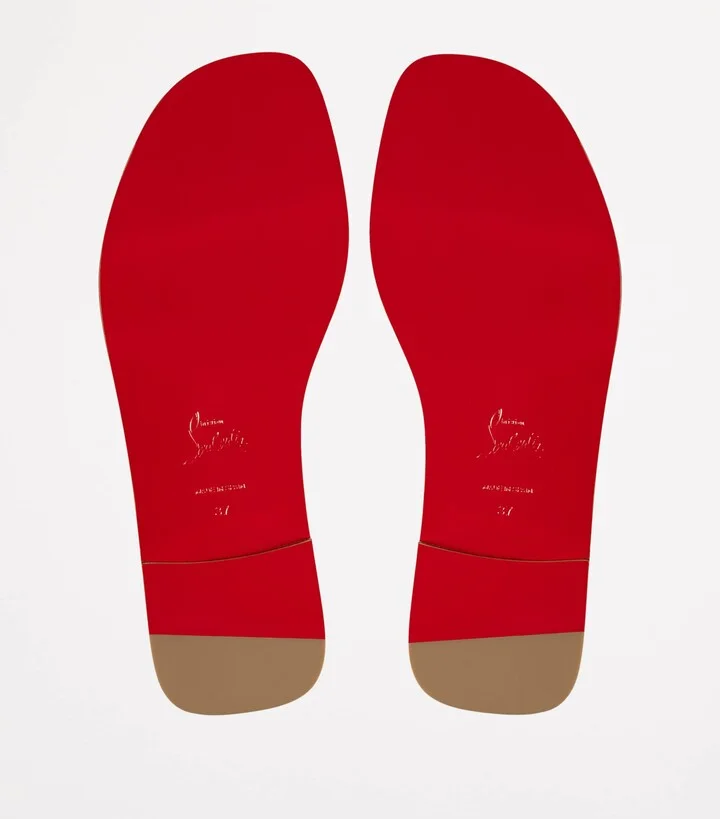 Christian Louboutin Chambelimule Donna Calf Leather Mules - Image 4