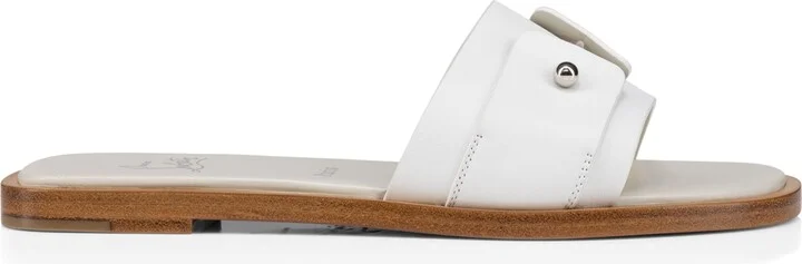 Christian Louboutin Chambelimule Donna Calf Leather Mules