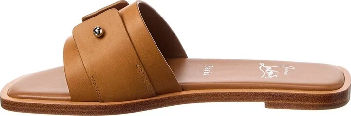Christian Louboutin Chambelimule Leather Mule - Image 2