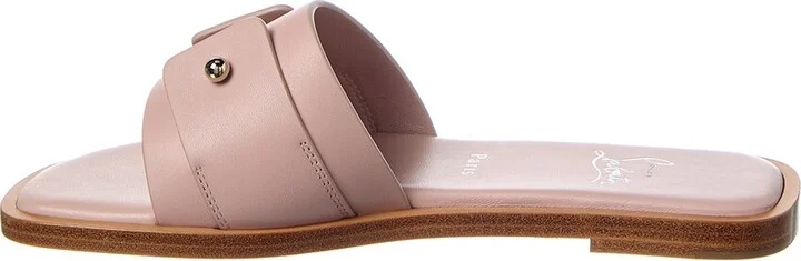 Christian Louboutin Chambelimule Leather Mule - Image 2