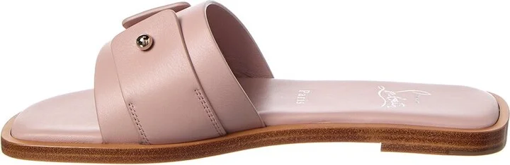 Christian Louboutin Chambelimule Leather Mule - Image 2