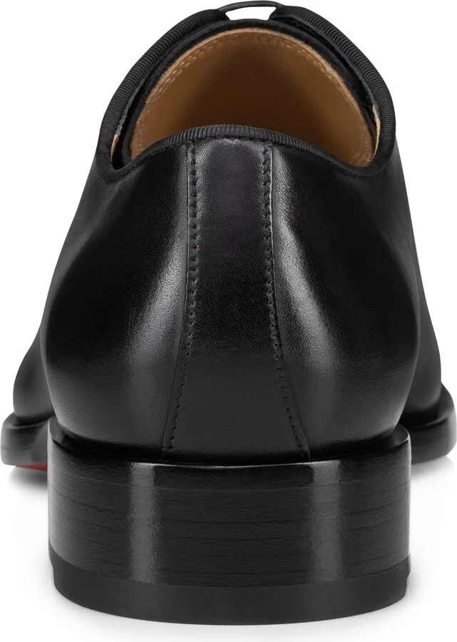 Christian Louboutin Chambeliss Leather Derby Shoes - Image 4
