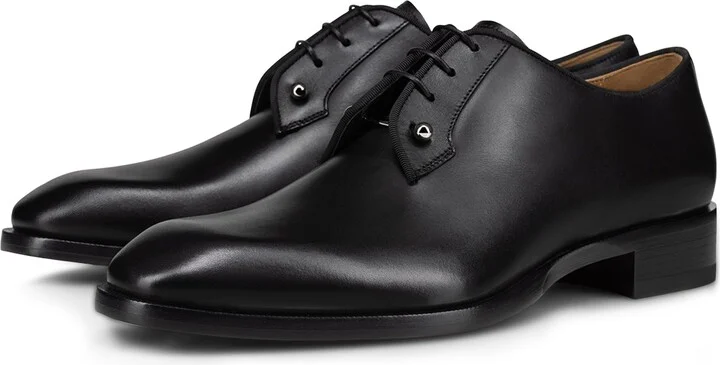 Christian Louboutin Chambeliss Leather Derby Shoes - Image 5