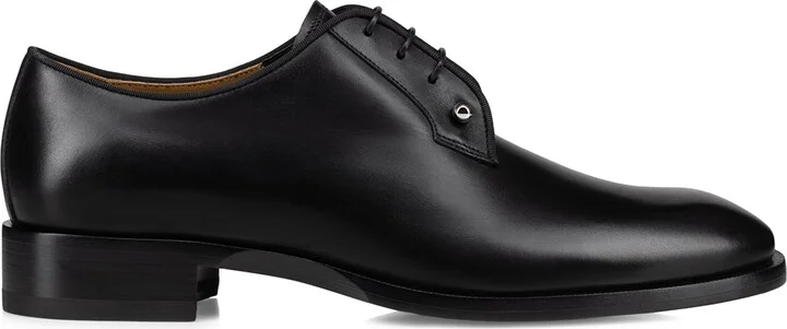 Christian Louboutin Chambeliss Leather Derby Shoes